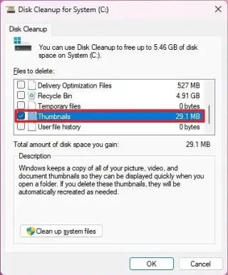 Як очистити кеш мініатюр у Windows 11