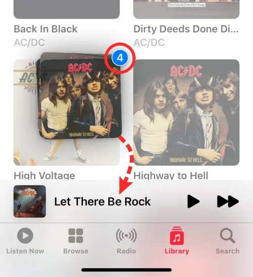 Slik legger du til sanger for å spille neste øyeblikkelig i Apple Music på iPhone
