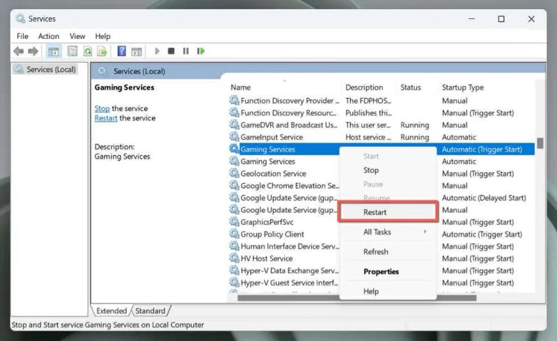 Jak opravit problém s neotevřením aplikace Xbox v systému Windows 11
