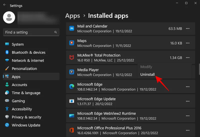 Jak zastavit vyskakovací okna McAfee v systému Windows 11