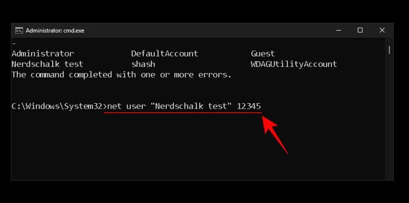 Jak obnovit heslo správce systému Windows 11 pomocí příkazového řádku (CMD)