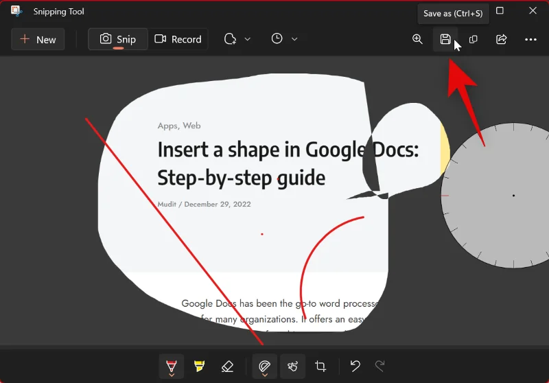 Jak používat nástroj Výstřižky ve Windows 11 [AIO]
