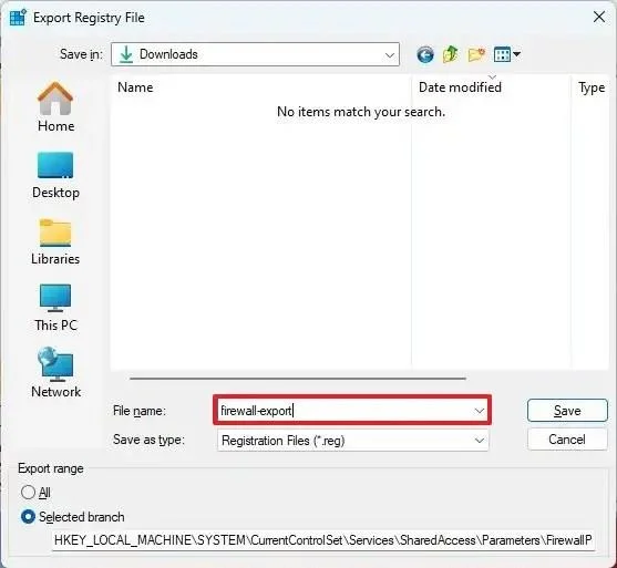 Як експортувати та імпортувати окремі правила брандмауера в Windows 11