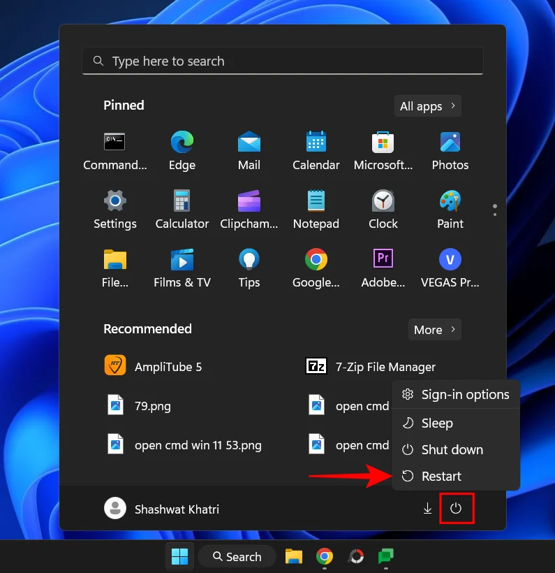14 начина за отваряне на командния ред в Windows 11