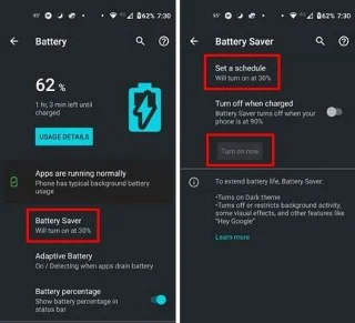 Jak prodloužit výdrž baterie Androidu
