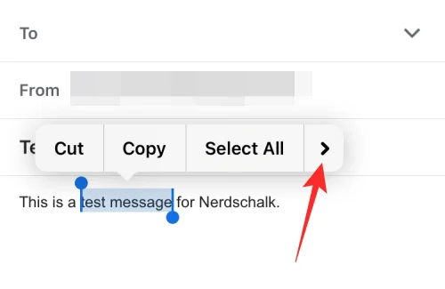 Hur man understryker text på iPhone