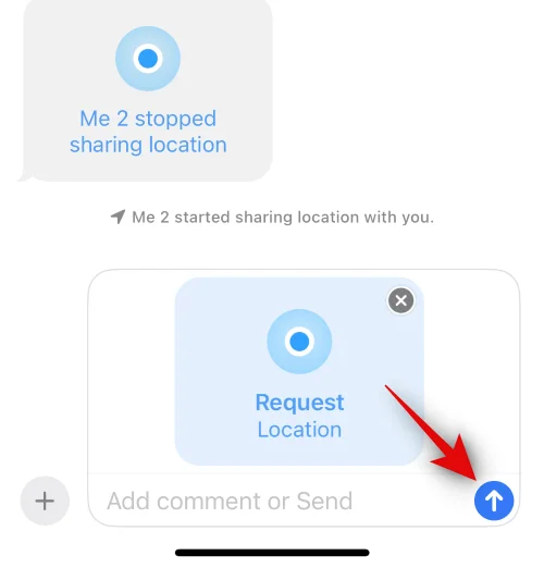 Hvordan dele posisjon og administrere den ved hjelp av meldinger på iOS 17
