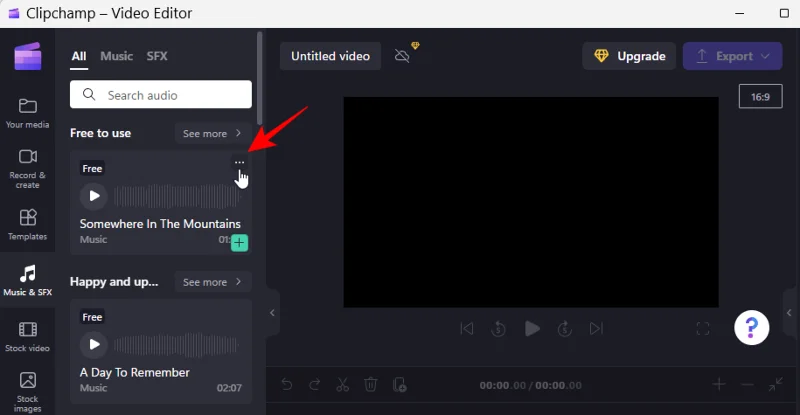 Přidat zvuk do Clipchamp: Průvodce krok za krokem