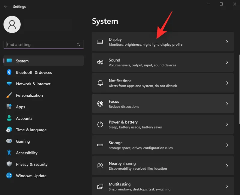 Inställningsapp för ljusstyrka