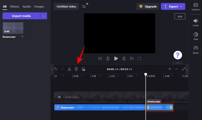Přidat zvuk do Clipchamp: Průvodce krok za krokem