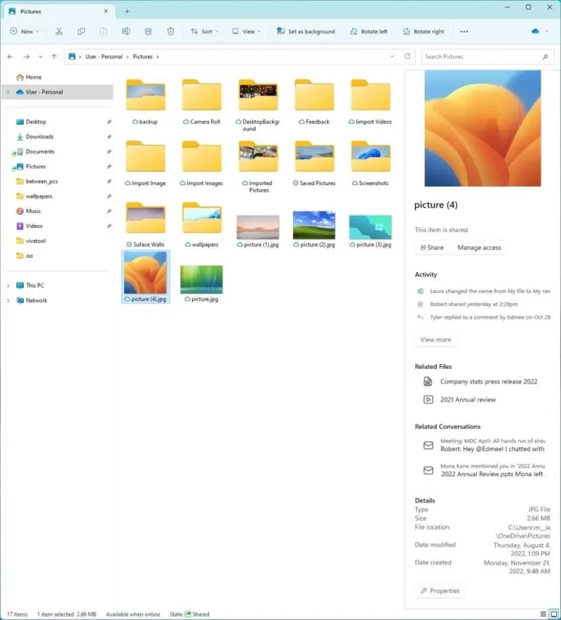 Як увімкнути нову панель деталей Провідника файлів у Windows 11