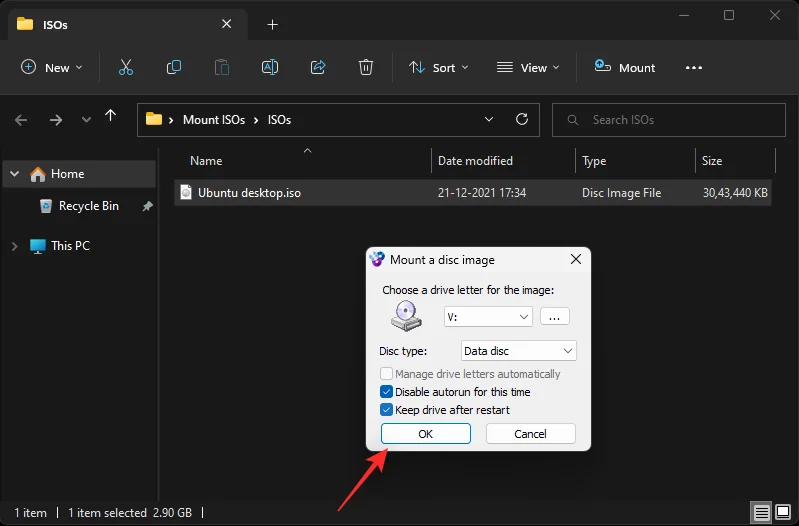 5 måter å enkelt montere ISO i Windows 11
