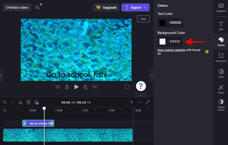 Přidání textu do Clipchamp: Průvodce krok za krokem