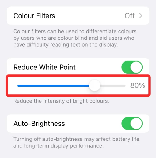 Як змінити яскравість на iPhone