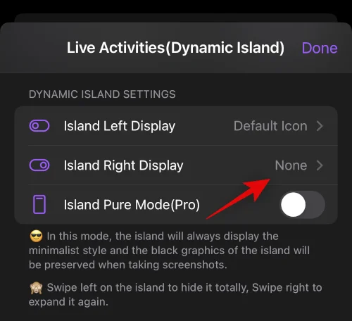 Alkalmazás-parancsikonok hozzáadása a Dynamic Islandhez a Lock Launcher segítségével