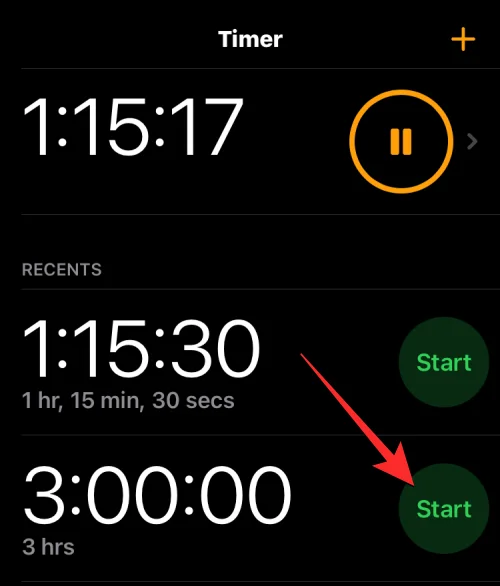 A Multi-Timer használata iPhone-on iOS 17 rendszerrel