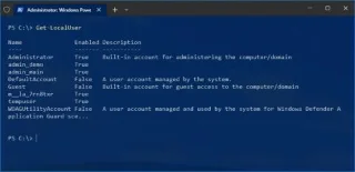 Як змінити пароль облікового запису за допомогою PowerShell у Windows 10
