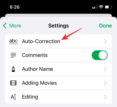 Hogyan lehet kikapcsolni a helyesírás-ellenőrzést iPhone-on