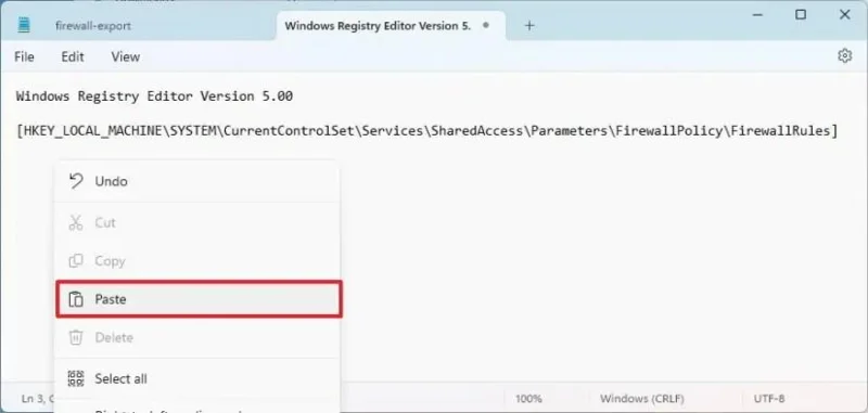 Як експортувати та імпортувати окремі правила брандмауера в Windows 11