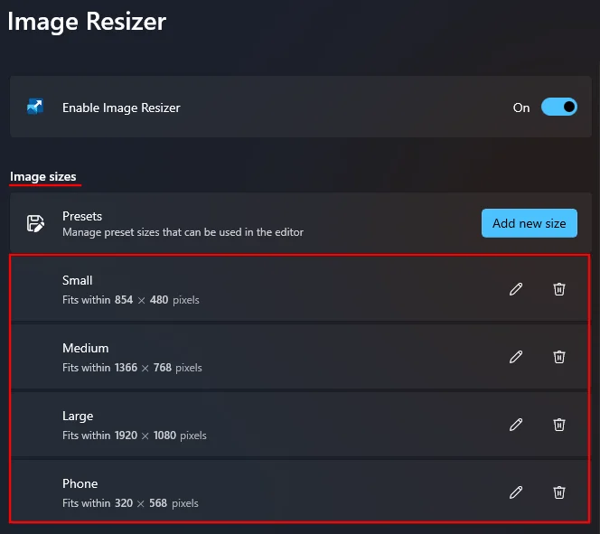 Jak hromadně změnit velikost obrázků pomocí PowerToys ve Windows