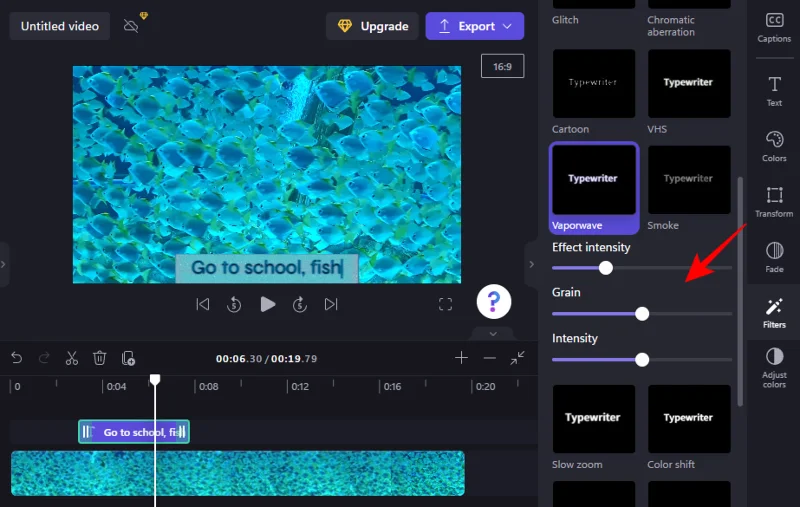 Přidání textu do Clipchamp: Průvodce krok za krokem