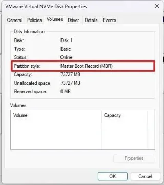 Як перевірити стиль розділу (GPT або MBR) у Windows 11
