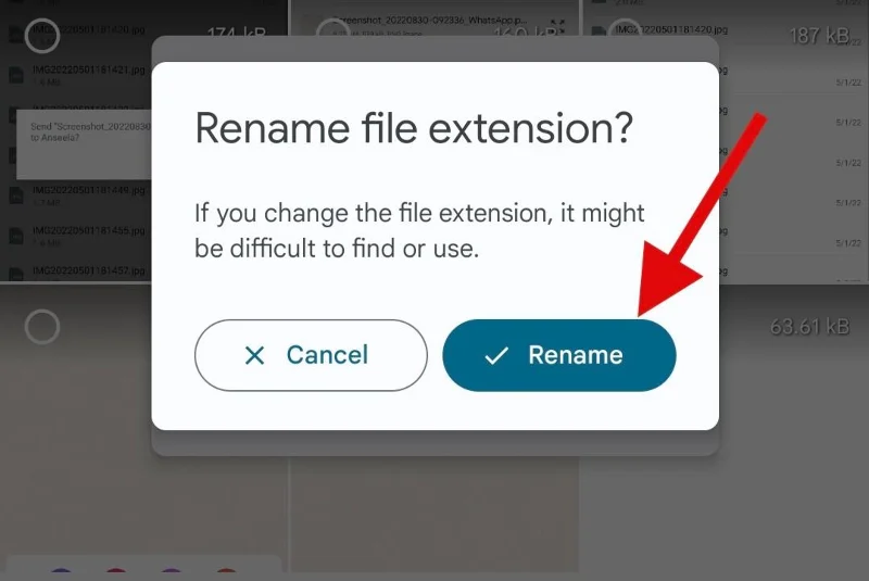Sådan sender du billeder som dokument i Whatsapp på iPhone eller Android