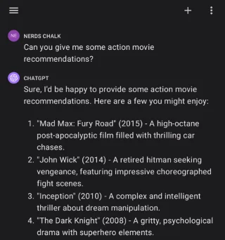 Jak používat ChatGPT na Androidu