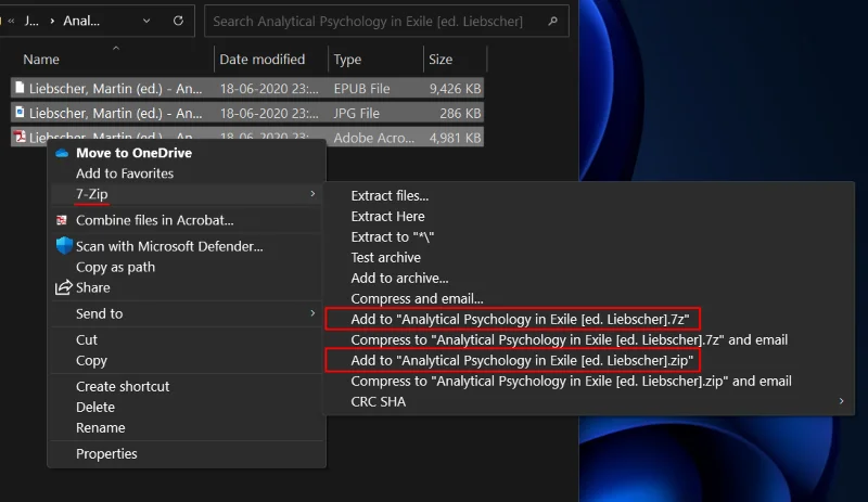 Slik bruker du 7-Zip på Windows 11