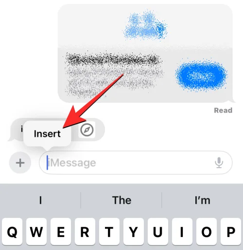 Névjegyek és jelszavak beszúrása közvetlenül az üzenetekbe az iPhone készüléken iOS 17 rendszeren