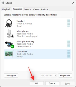 Jak nastavit výchozí zvukové zařízení v systému Windows 11