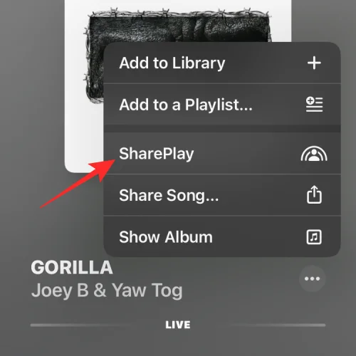 Hogyan lehet nagyon gyorsan megosztani valamit az Apple Music alkalmazásban