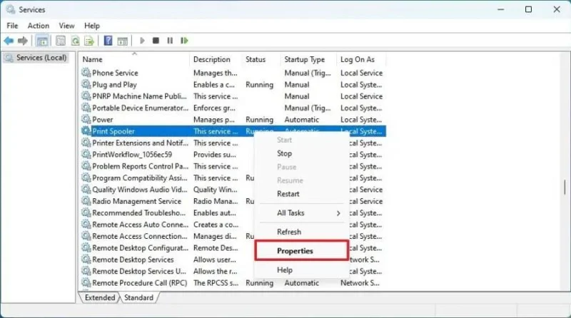 Як керувати службами (запуск, зупинка, відключення) у Windows 11