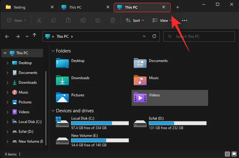 Jak používat karty Průzkumníka souborů v systému Windows 11