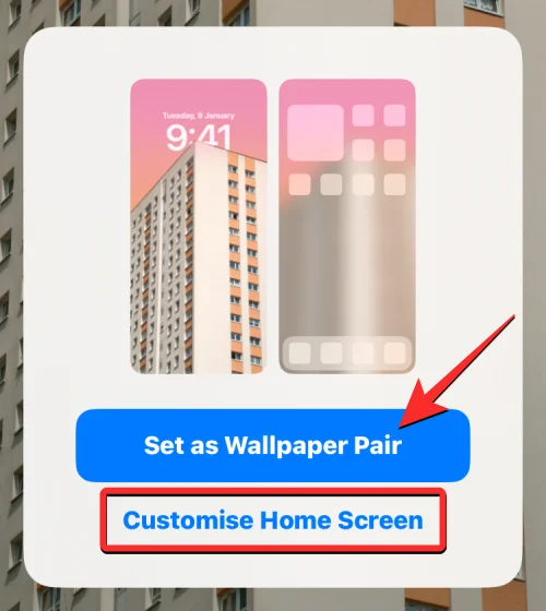 Sådan sætter du tid bag tapet i iOS 16