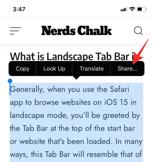 Як вставити на iPhone без утримання