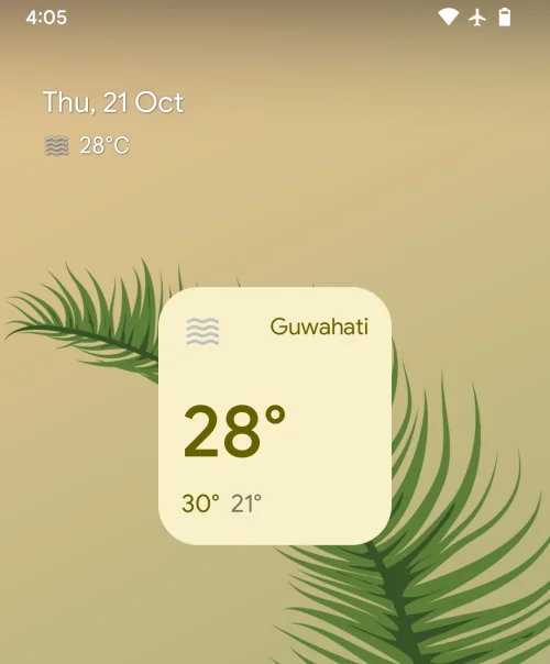 Jak přidat widget počasí „Material You“ na Android 12