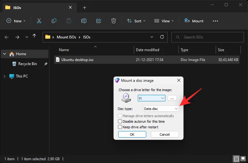 5 måter å enkelt montere ISO i Windows 11