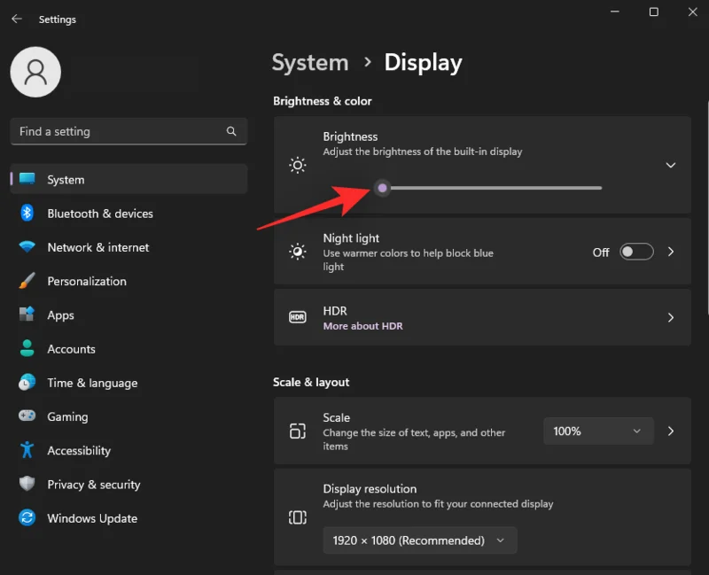 A fényerő megváltoztatása Windows 11 rendszerben [Lépésről lépésre útmutatók és javítások]