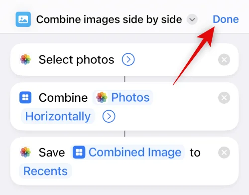 Hogyan helyezzünk el két képet egymás mellé az iPhone-on