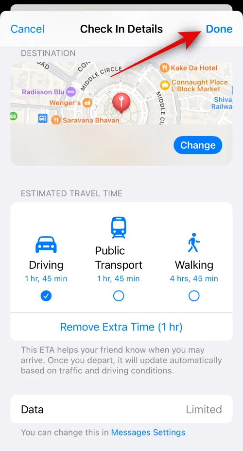 A Bejelentkezés az Messages alkalmazásban iOS 17 rendszeren