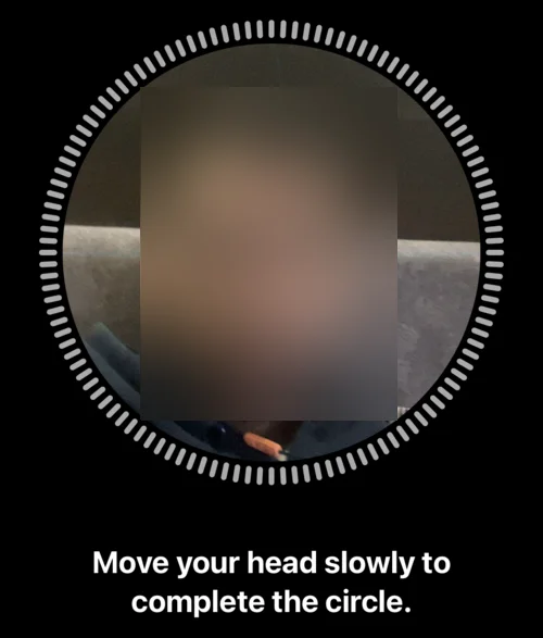 Szemüveg hozzáadása az iPhone Face ID-hez