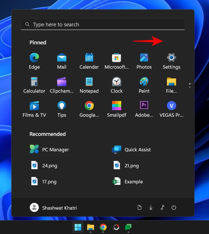 Як змінити макет меню «Пуск» у Windows 11