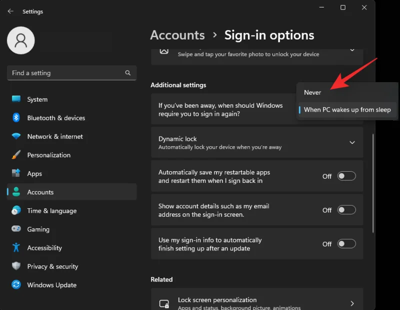 3 sätt att inaktivera låsskärmen på Windows 11