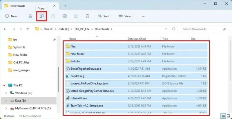 Як перенести файли на новий комп'ютер у Windows 11