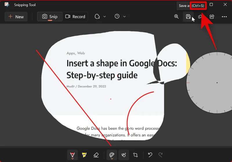 Jak používat nástroj Výstřižky ve Windows 11 [AIO]