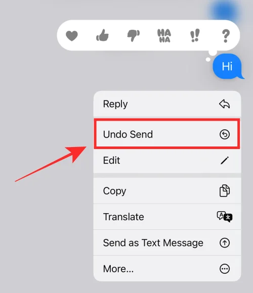 Üzenet küldésének visszavonása iPhone-on [2023]