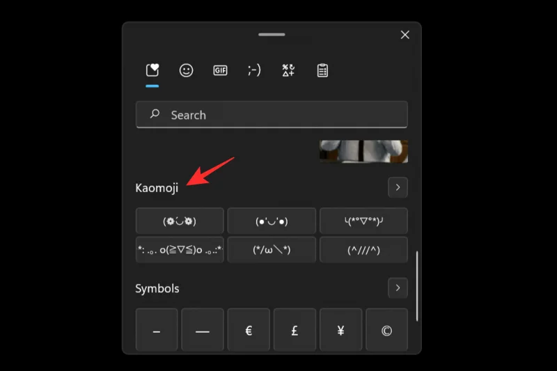 Jak používat Emojis ve Windows 11 pomocí klávesových zkratek