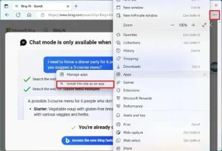 Як установити Bing із ChatGPT як додаток у Windows 11