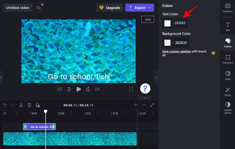 Přidání textu do Clipchamp: Průvodce krok za krokem